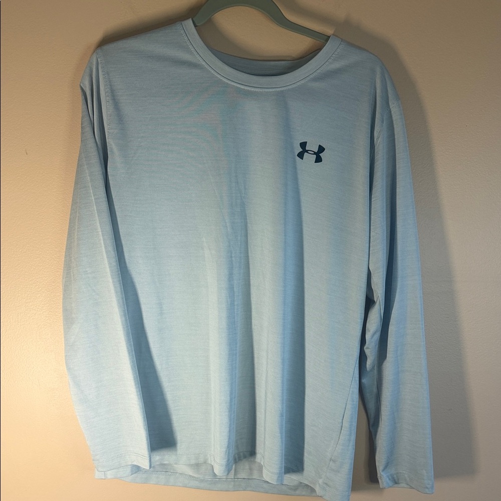 Under Armour Men's Sky Blue Long Sleeve Tee